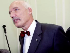 Jak Korwin-Mikke wszedł do pałacu prezydenta?