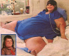 Najcięższą kobieta była Carol Yager z Beecher w amerykańskim stanie Michigan. Osiągnęła imponującą masę 545 kg