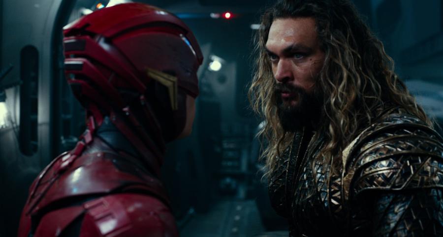Ezra Miller i Jason Momoa w filmie "Liga Sprawiedliwości". Polska premiera 17 listopada 2017 roku.