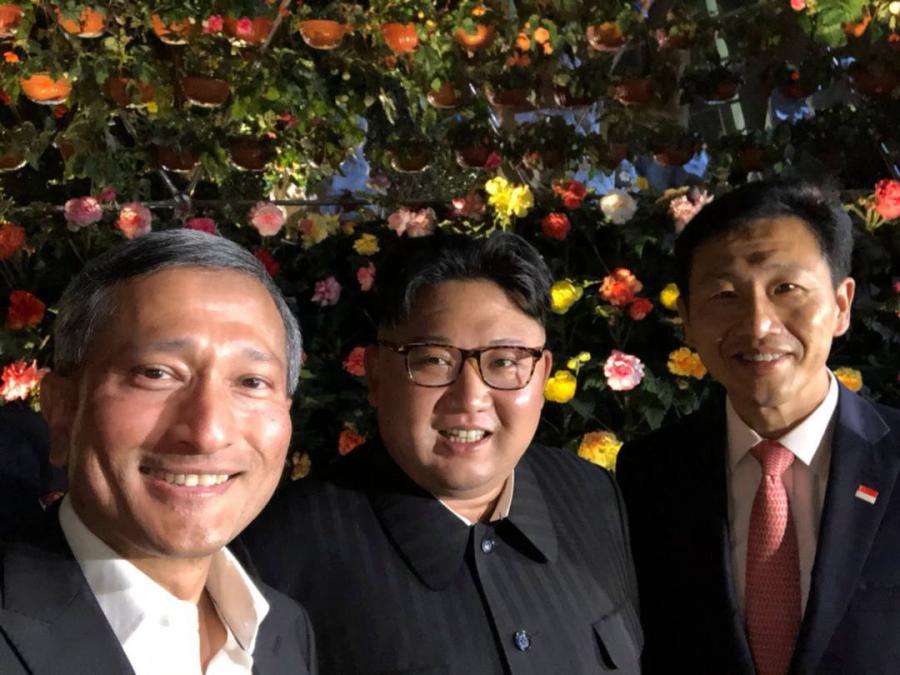 Kim Dzong Un zwiedza Singapur
