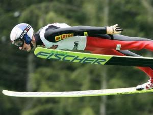 skoki narciarskie letnie grand prixhinterzarten - kwalifikacjenz adam malysz10082007fot. alex domanski contrast