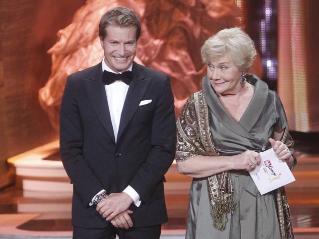 Teresa Lipowska i Johan Larson 