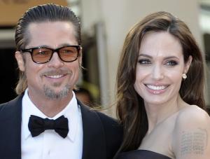 Brad Pitt i Angelina Jolie w Cannes