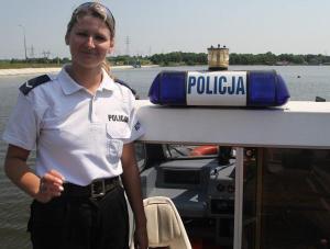 Piękna policjantka uratowała życie