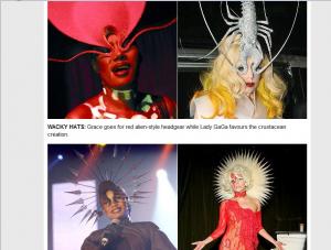 Lady GaGa kopiuje cudzy styl? Wokalistka łudząco podobna do Grace Jones. Źródło: The Sun