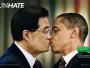 Przywódca Chin Hu Jintao i prezydent USA Barack Obama