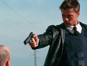 Brad Pitt w kultowym "Siedem"