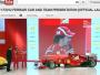 Ferrari zaprezentowało nowy bolid. Kubicy nie było. Wideo
