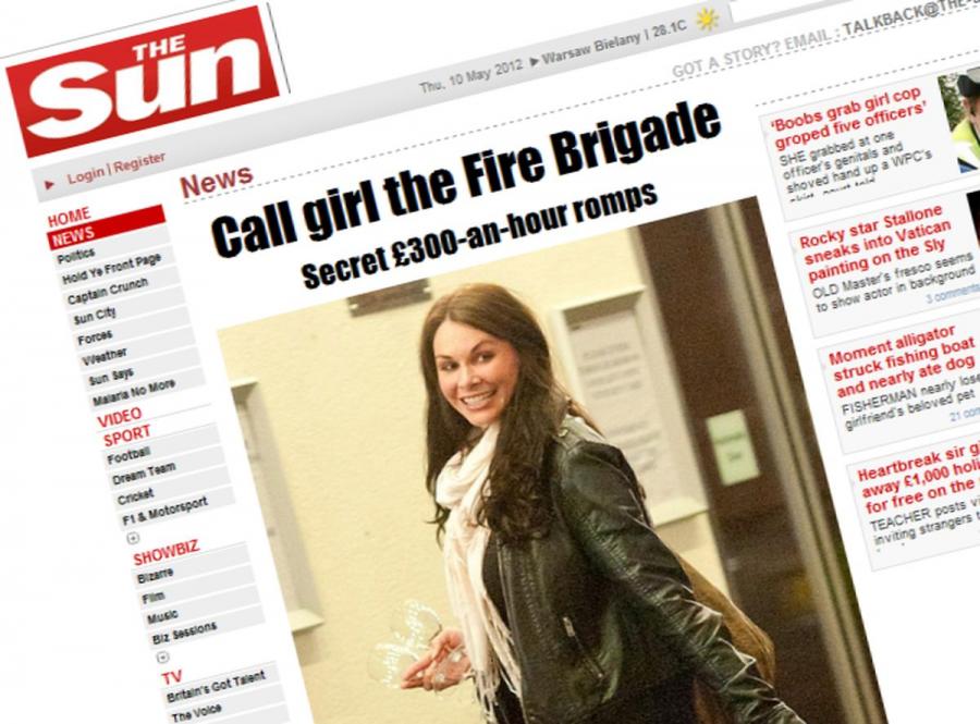 Seksowna pani strażak w dzień gasi, nocą rozpala... Najnowsze