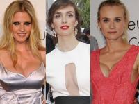 Piersi na czerwonym dywanie! Szaleństwo dekoltów w Cannes