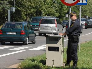 Bezrobotni z radarem postrachem kierowców