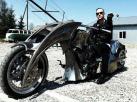 Iskry lecą, woda święcona bulgoce! Nergal i jego motocykl. ZDJĘCIA