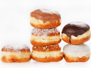 Pączki własnej roboty. Mniam!