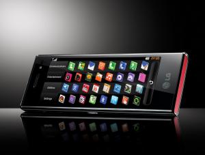Czekoladowy telefon od LG