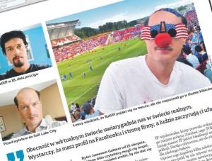 Dziennikarz uciekał, internauci go dopadli