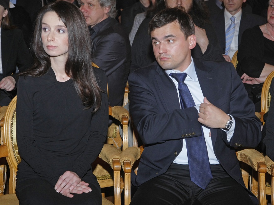 Marta Kaczyńska i Marcin Dubieniecki w 2010 roku