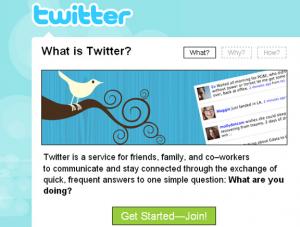 Twitter: informacja w mgnieniu oka