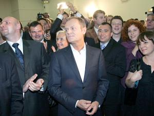 Tusk i kobiety - szok w Platformie