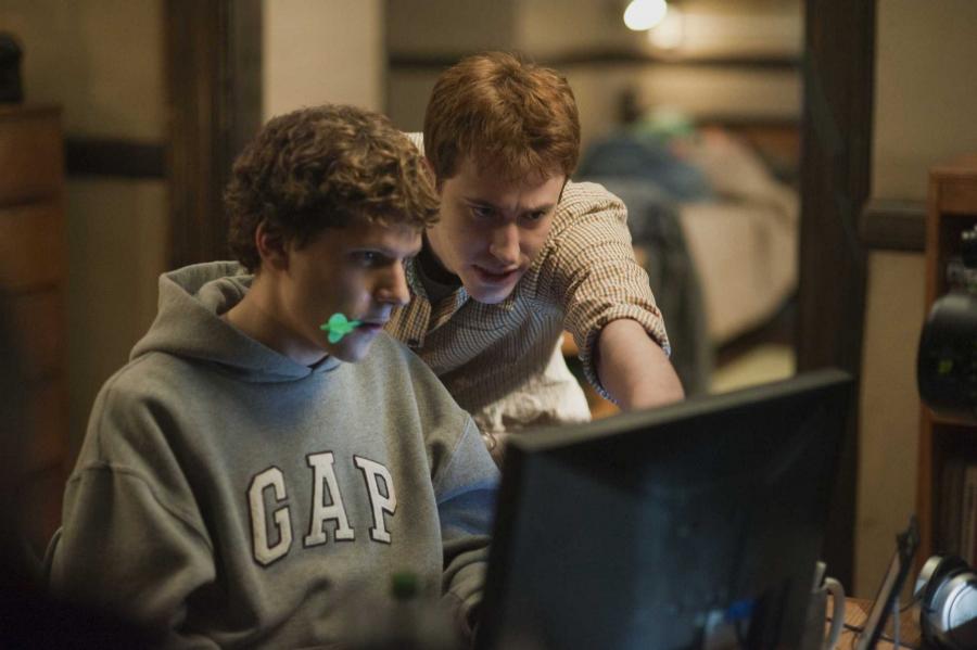 Jesse Eisenberg w filmie "The Social Network"