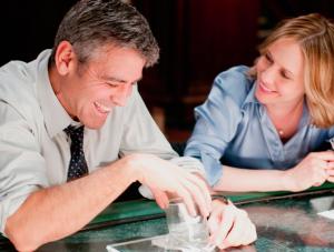 George Clooney w filmie  quot;W chmurach quot;