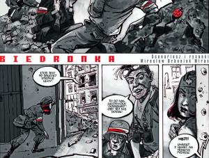 Komiks Mirosława Urbaniaka  quot;Biedronka quot;, zwycięzca konkursu komiksów o Powstaniu Warszawskim
