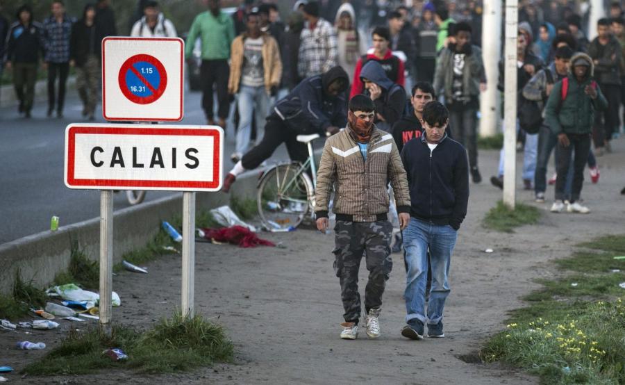 POZOSTAŁOŚCI PO "DŻUNGLI" W CALAIS