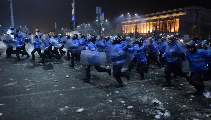 Demonstracja w Bukareszcie