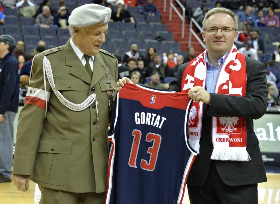 Prezydent Andrzej Duda podziękował Marcinowi Gortatowi za "Polską Noc" w USA